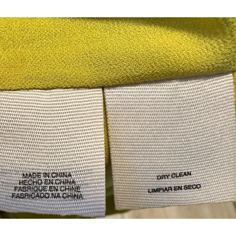 Rachel Rachel Roy Lime Green Halter Neck A Line‎ Dress Size XS